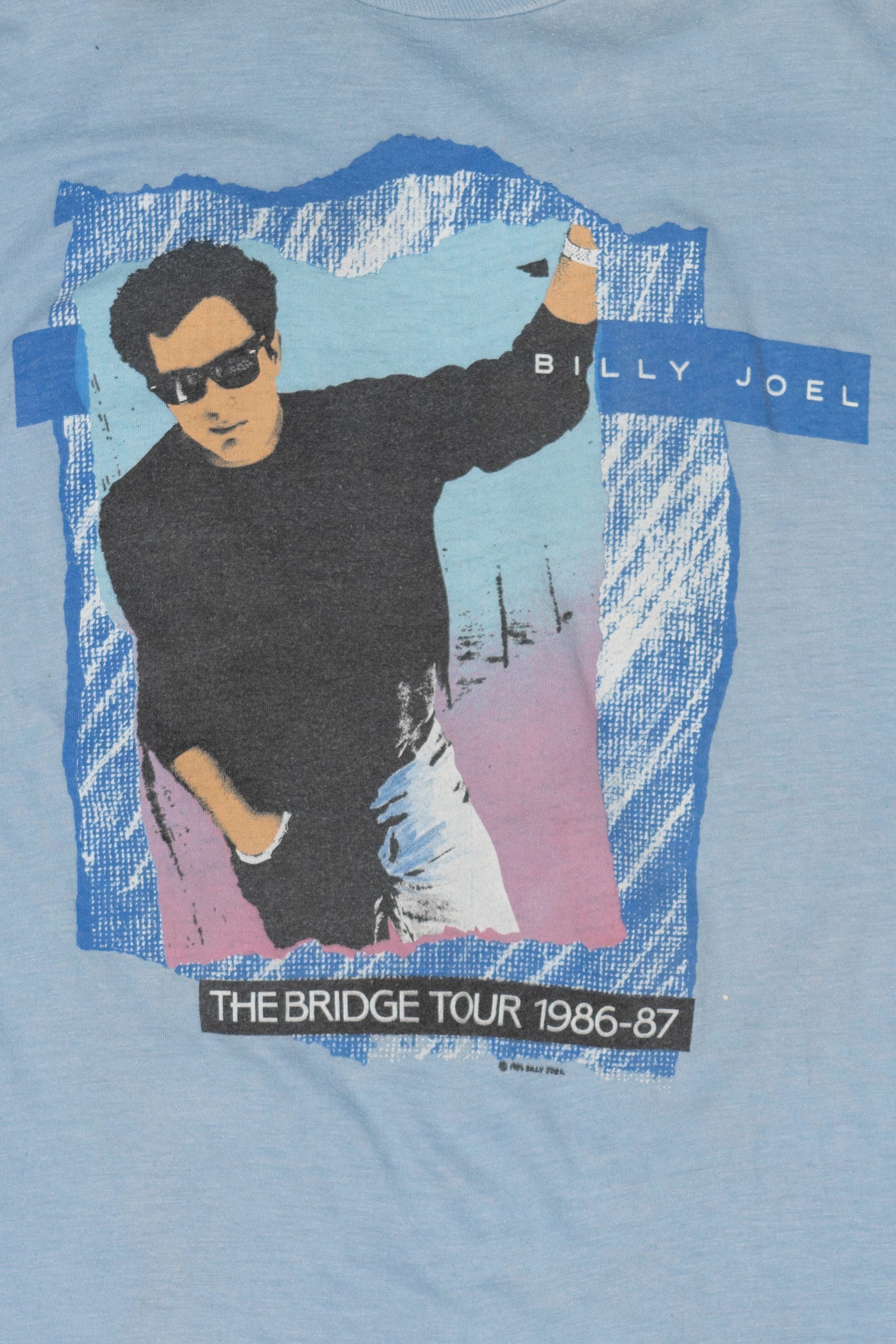 Vintage Billy Joel The Bridge Tour T-Shirt (1980s)