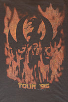 Vintage Distressed Hank Williams Jr. Tour '95 T-Shirt (1990s)