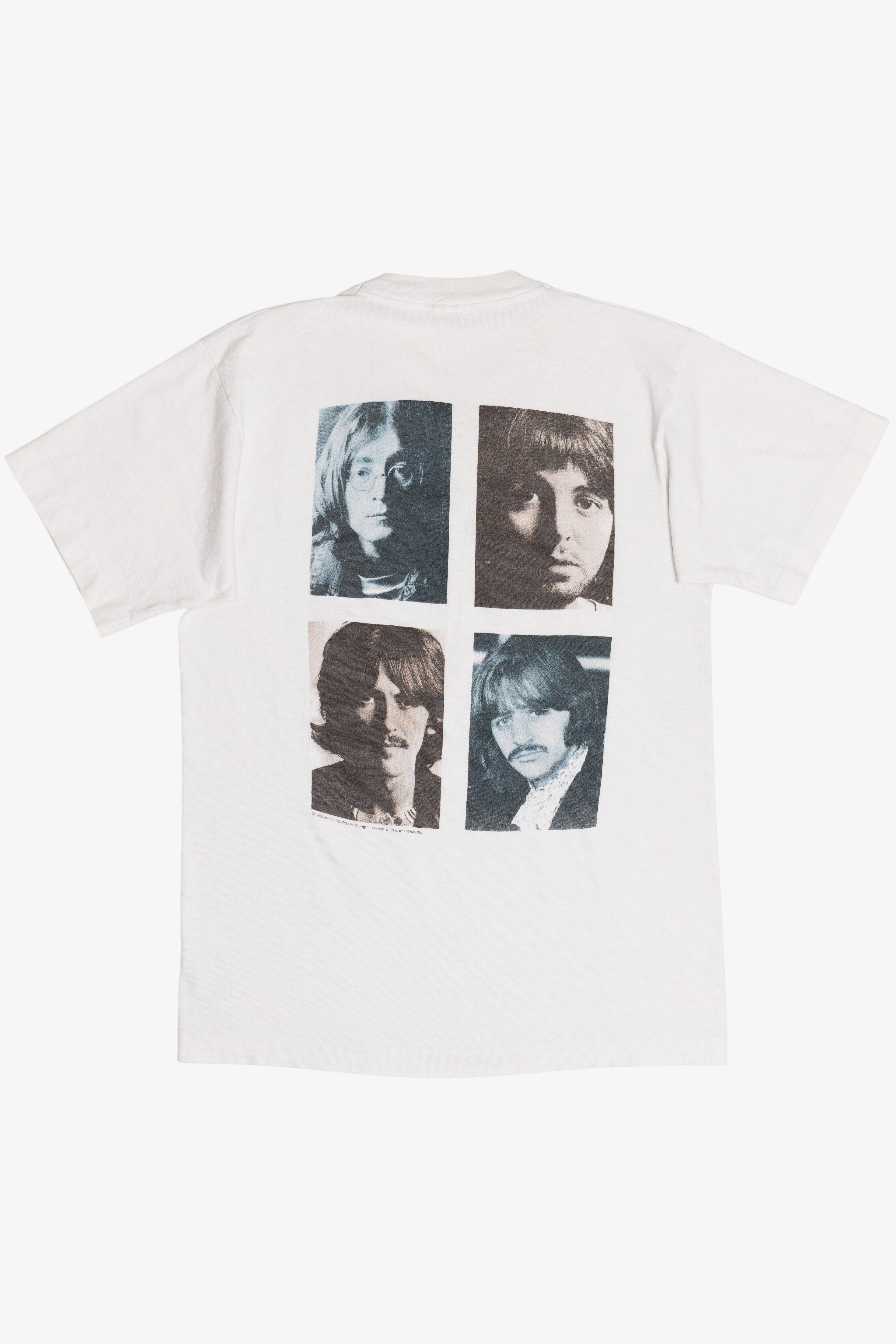 Vintage The Beatles Single Stitch Band T-Shirt (1990s)