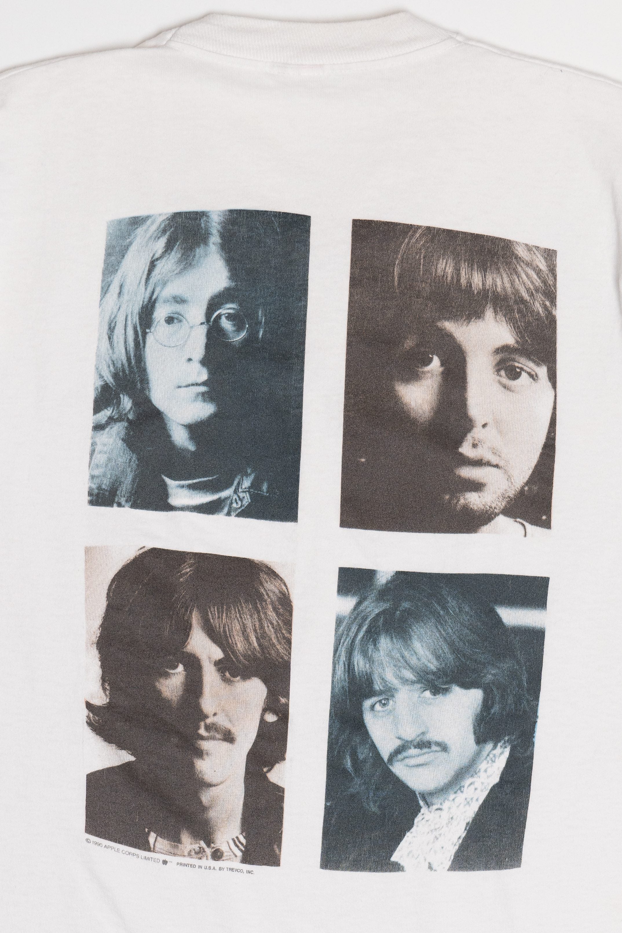 Vintage The Beatles Single Stitch Band T-Shirt (1990s)