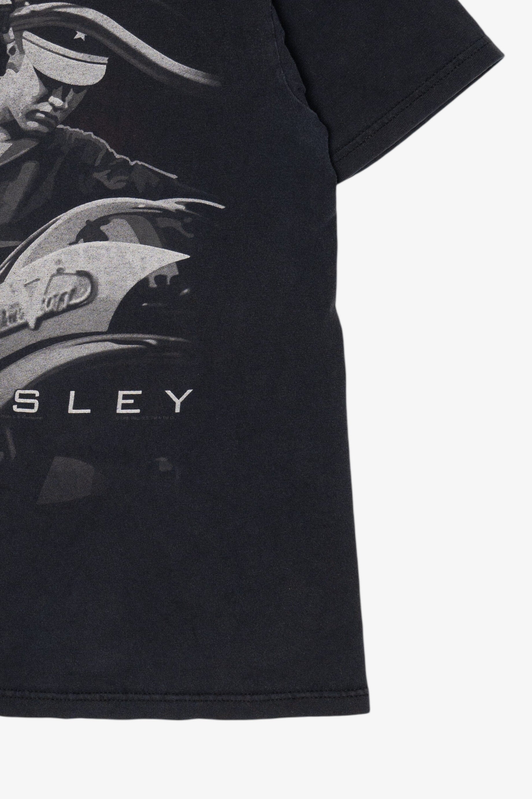 Vintage Elvis Presley Motorcycle Liquid Blue T-Shirt (1990s