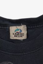 Vintage Elvis Presley Motorcycle Liquid Blue T-Shirt (1990s)