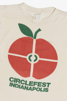 Vintage Distressed "Circlefest Indianapolis" Paper Thin Music Festival T-Shirt (1980s)