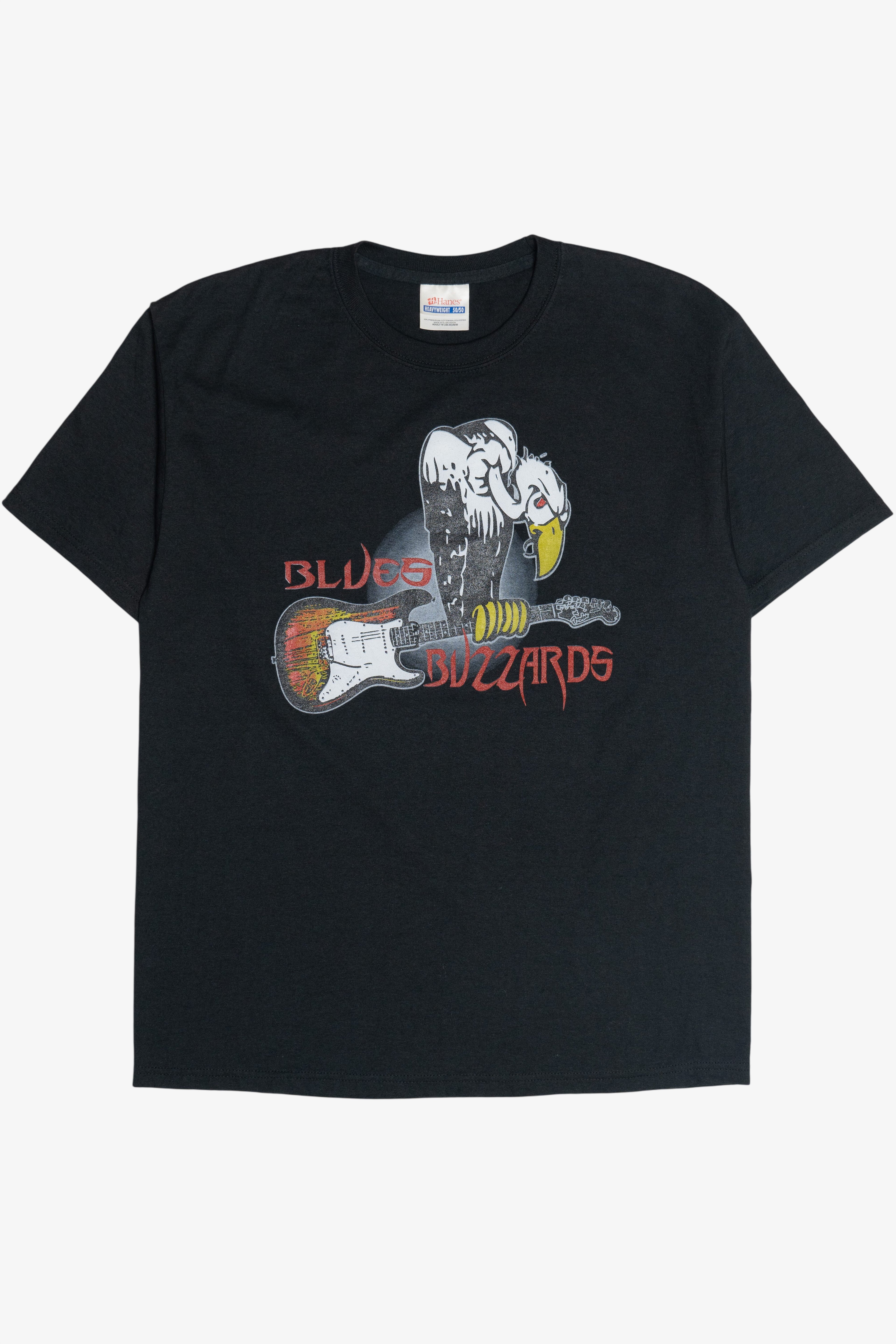 "Blues Buzzards" Electric Guitar Band T-Shirt (2010s)