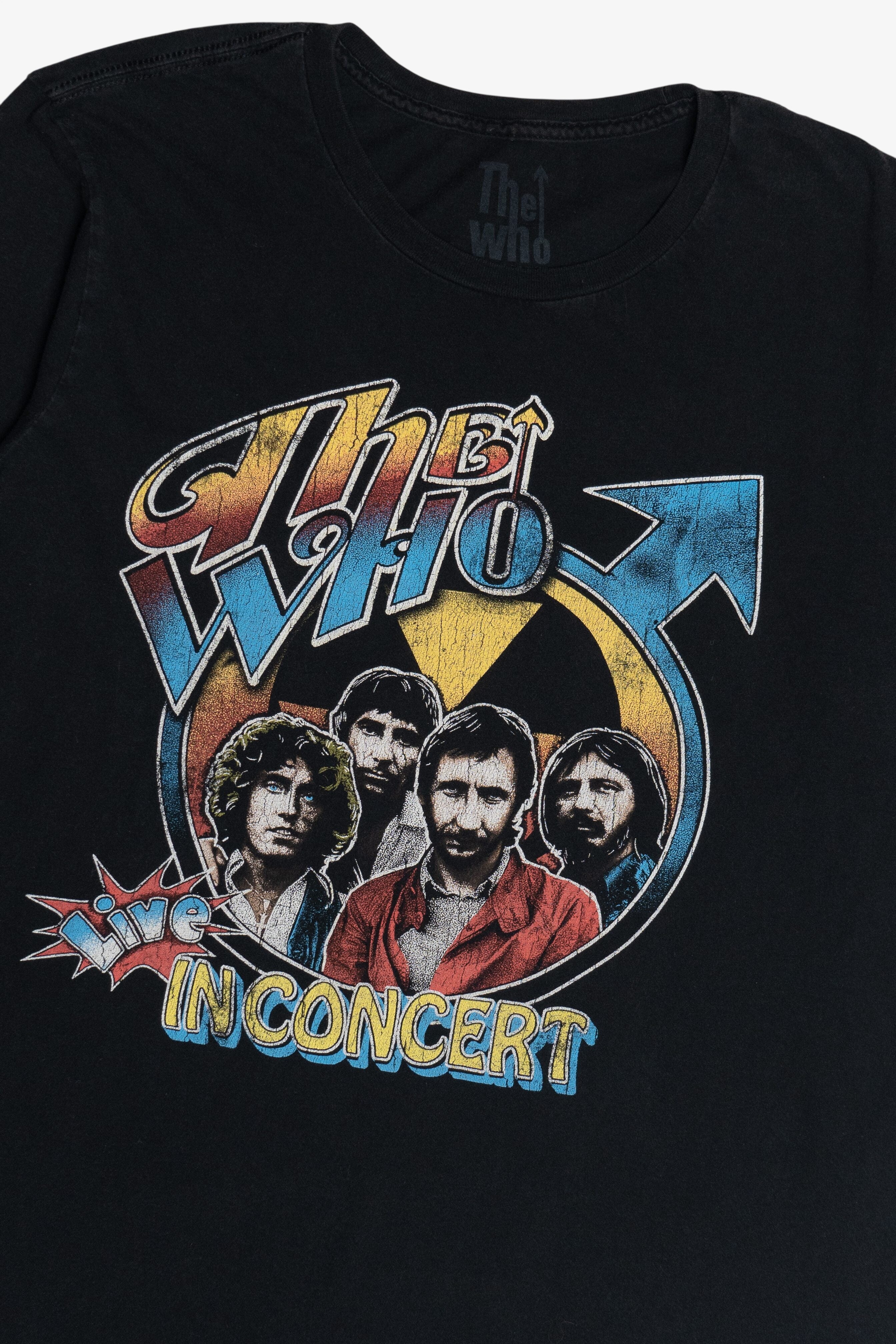 The Who "Live In Concert" Band T-Shirt (2010s)