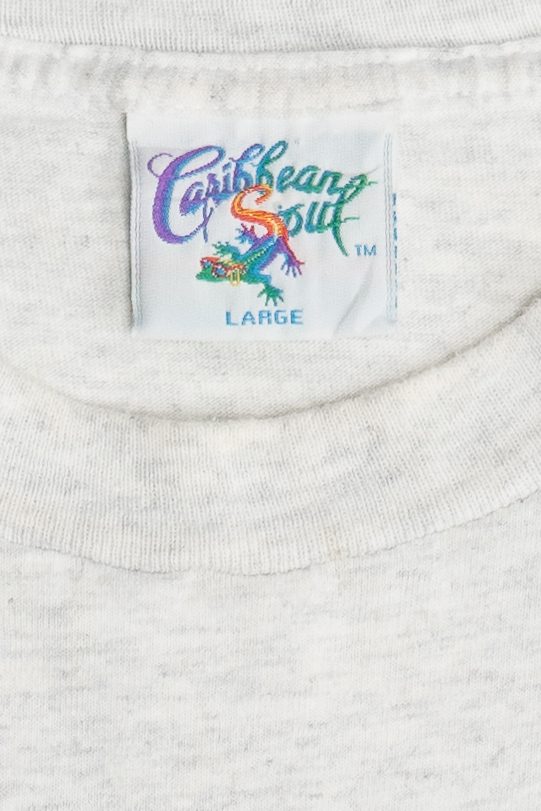 Vintage Jimmy Buffett "Son Of A Son Sailor" Illustrator Mazzotta Signed Band T-Shirt (1990s)