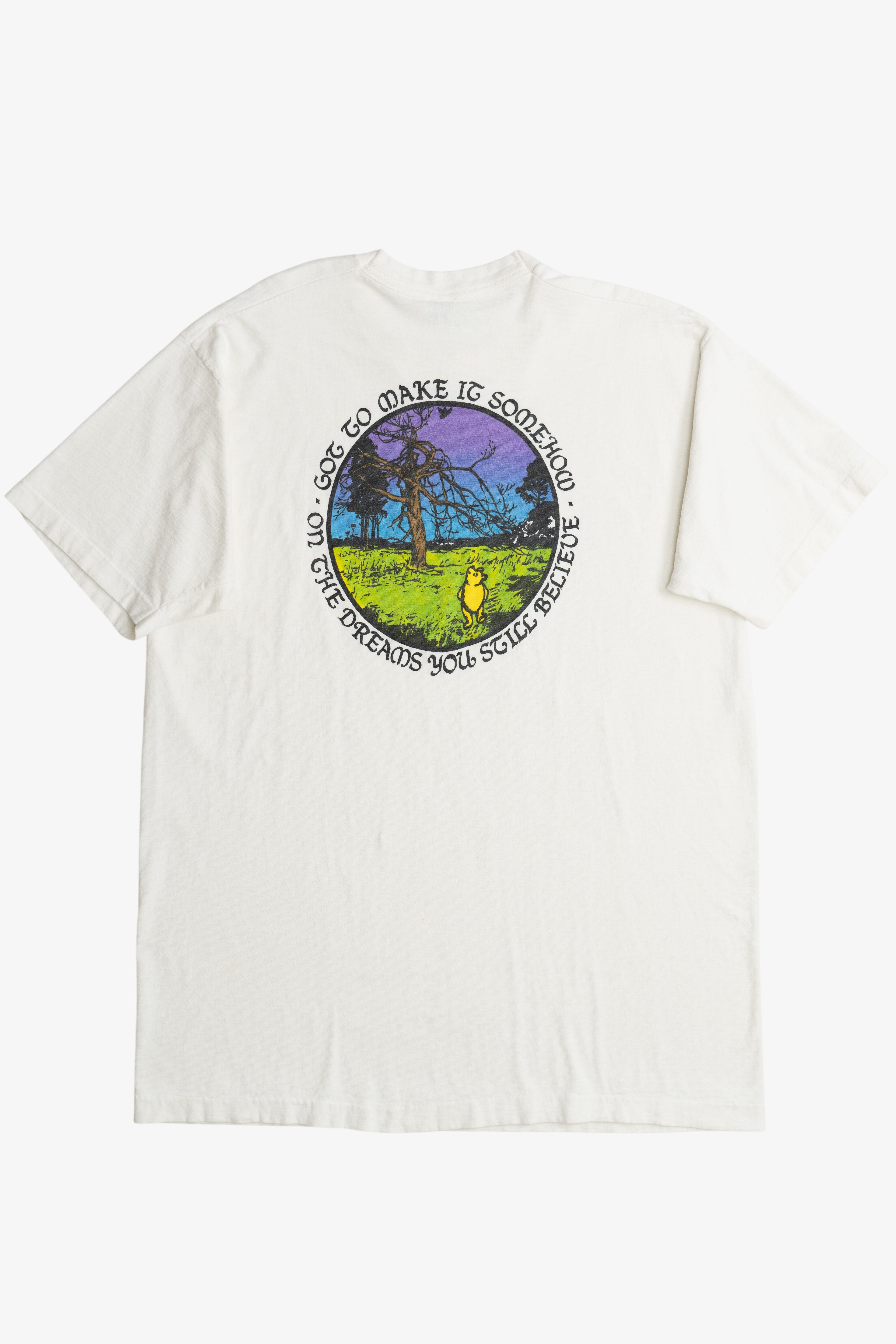 Vintage Grateful Dead Winnie The Pooh "On Dreams You Still Believe" T-Shirt (1990s)