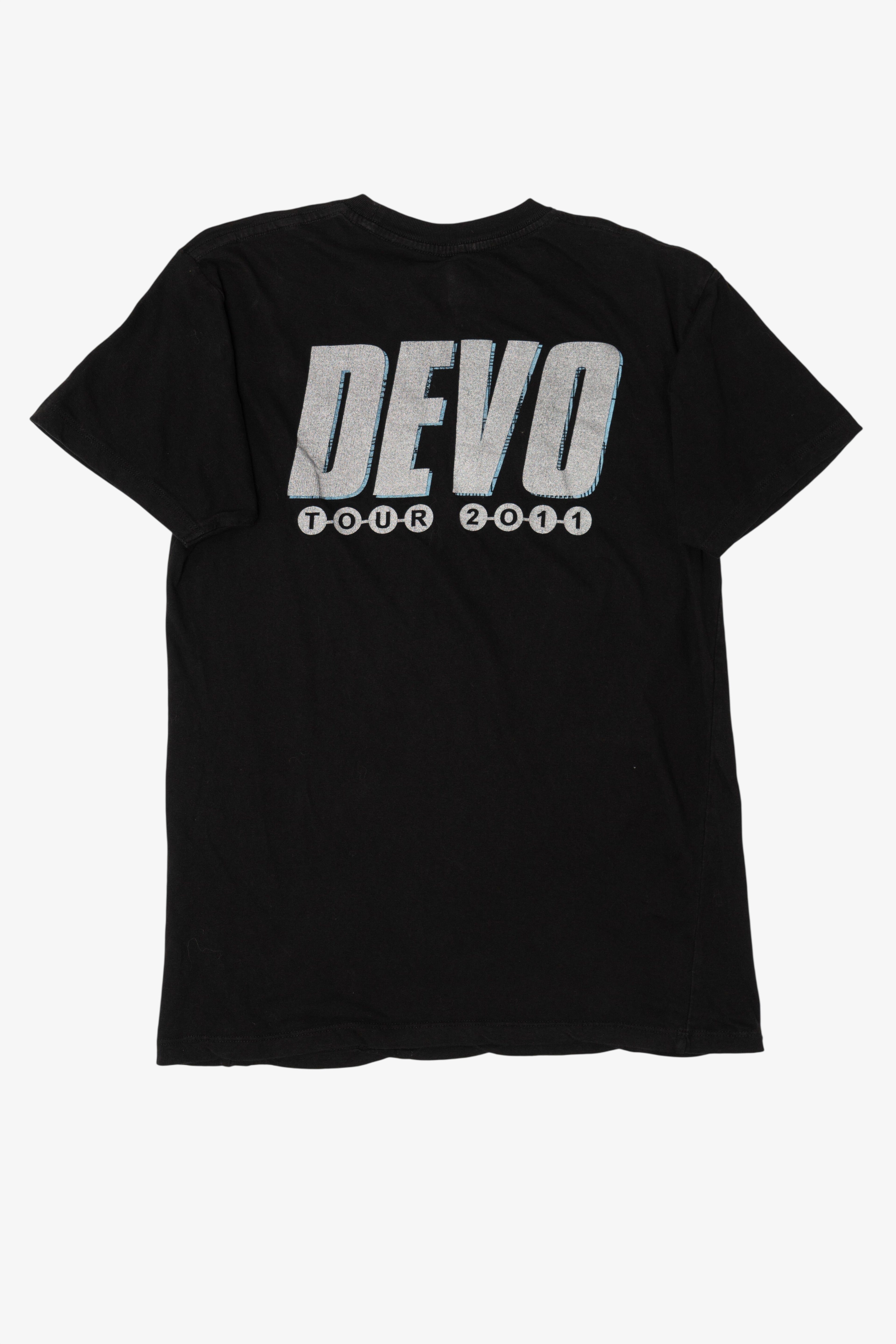 Devo 2011 Tour Black T-Shirt (2010s)