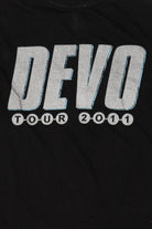 Devo 2011 Tour Black T-Shirt (2010s)