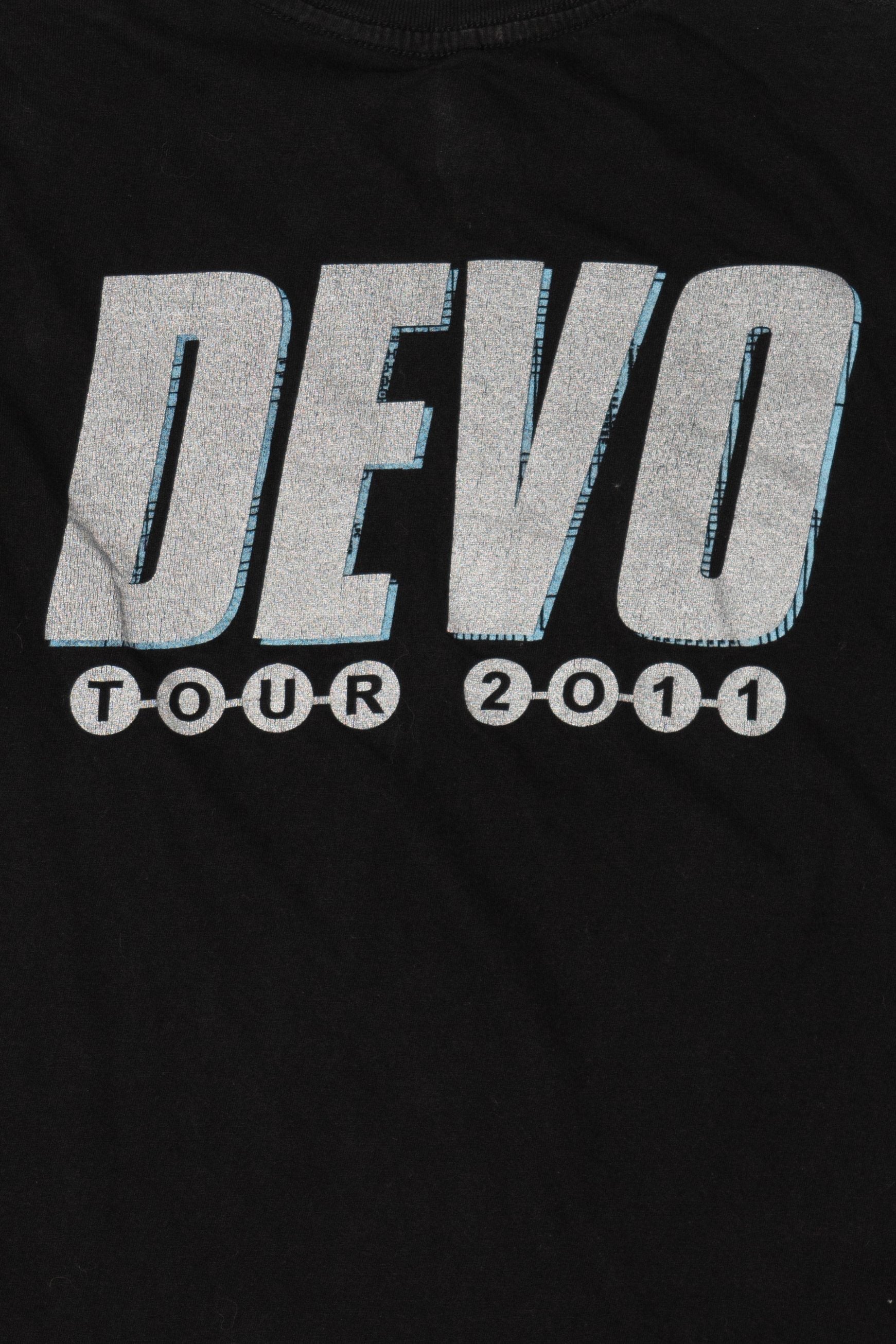 Devo 2011 Tour Black T-Shirt (2010s)