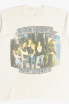 Vintage Bon Jovi New Jersey Paper Thin Distressed Band T-Shirt (1980s)