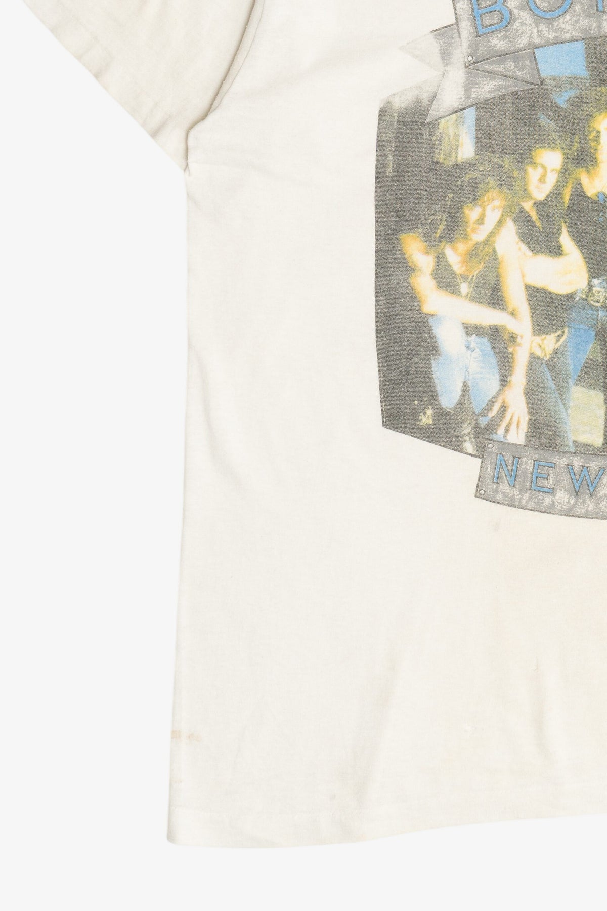 Vintage Bon Jovi New Jersey Paper Thin Distressed Band T-Shirt (1980s)