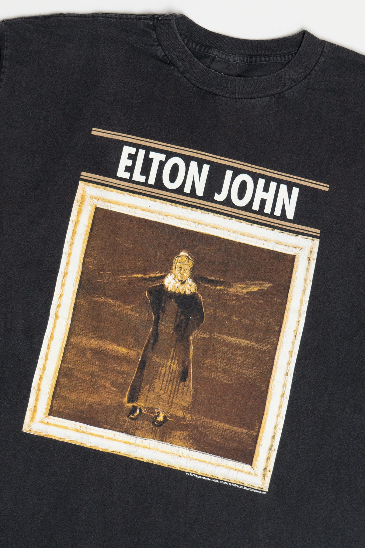 Vintage Elton John "The Big Picture" 1997 Tour T-Shirt (1990s)