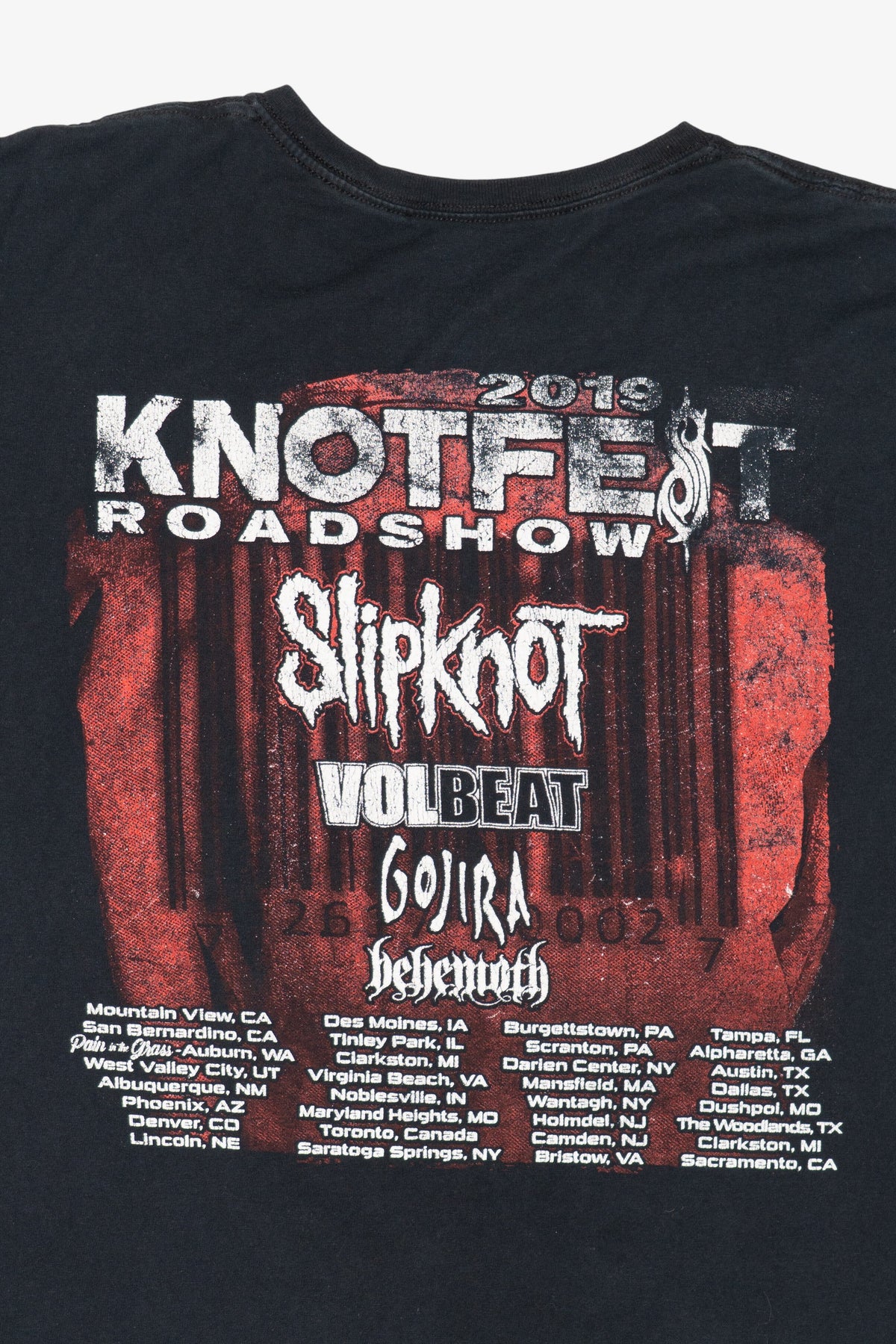 Slipknot 2019 Knotfest Roadshow T-Shirt (2010s)
