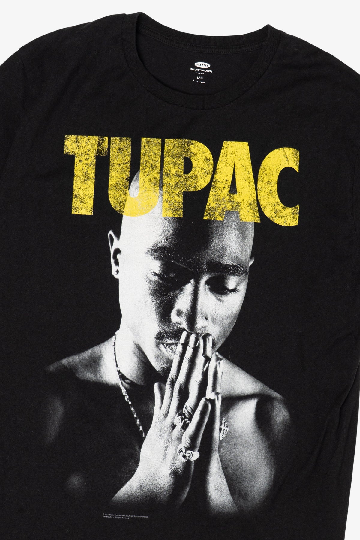 Black Old Navy Tupac T-Shirt (2010s)