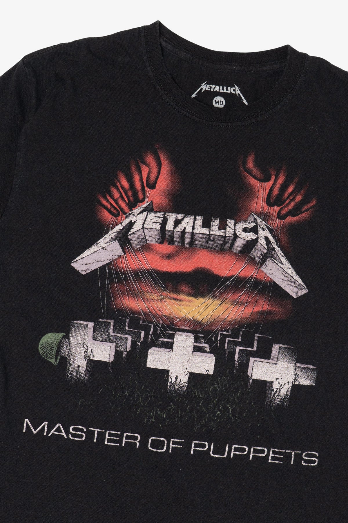 Black Metallica "Master Of Puppets" T-Shirt (2020s)