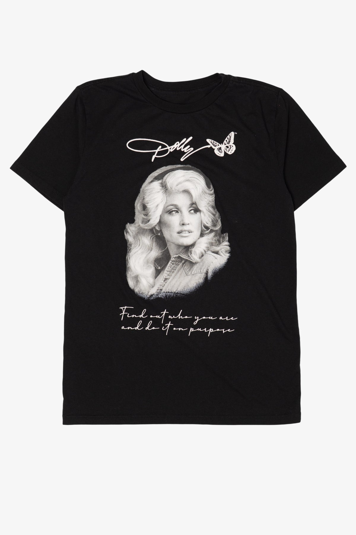 Black Dolly Parton T-Shirt (2010s)