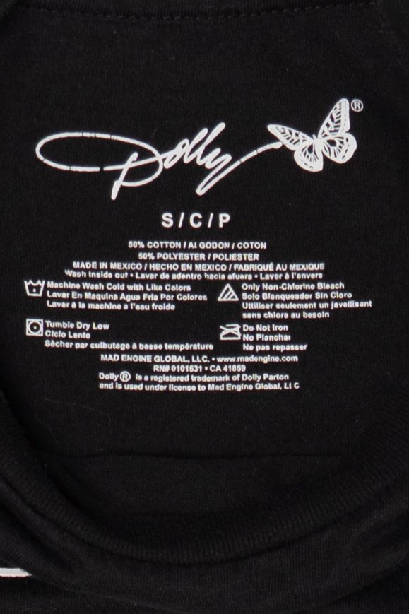 Black Dolly Parton T-Shirt (2010s)