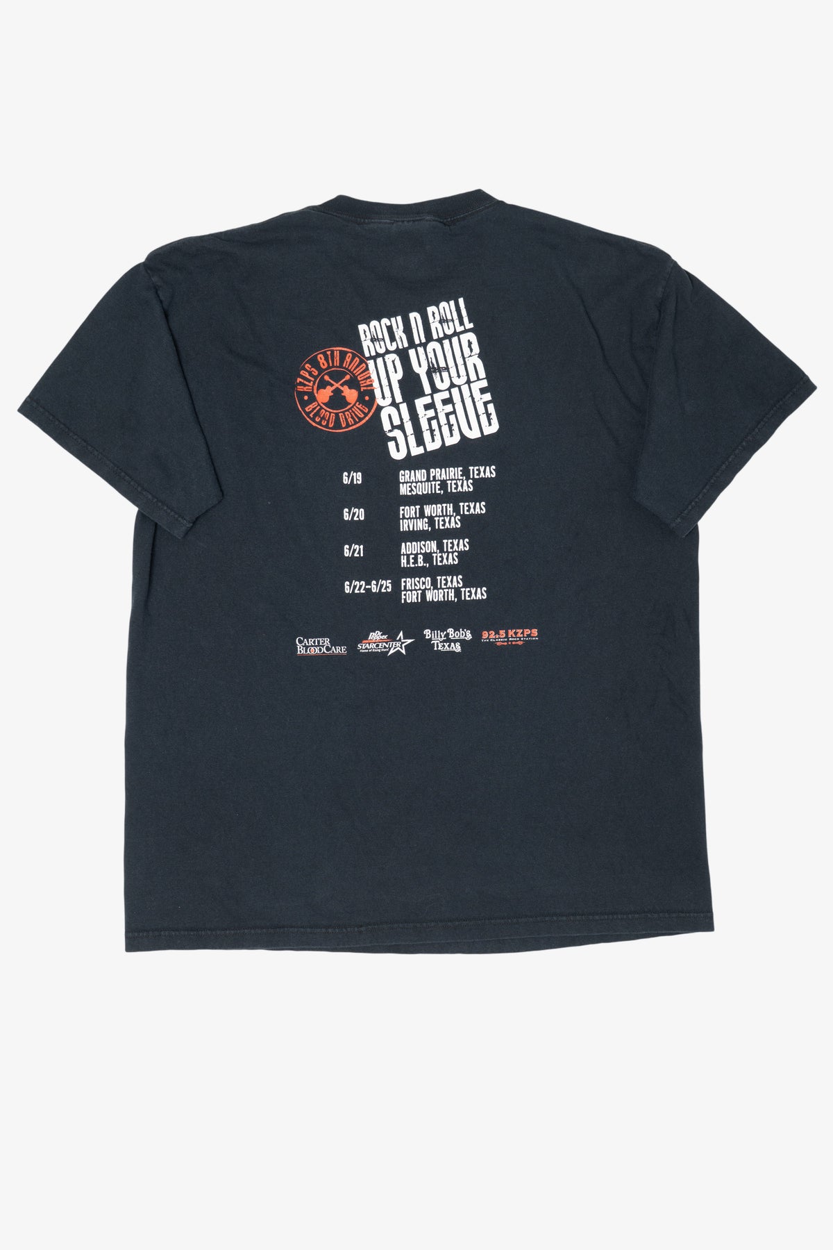 Vintage 92.5 KZPS Annual Blood Drive T-Shirt (2000s)