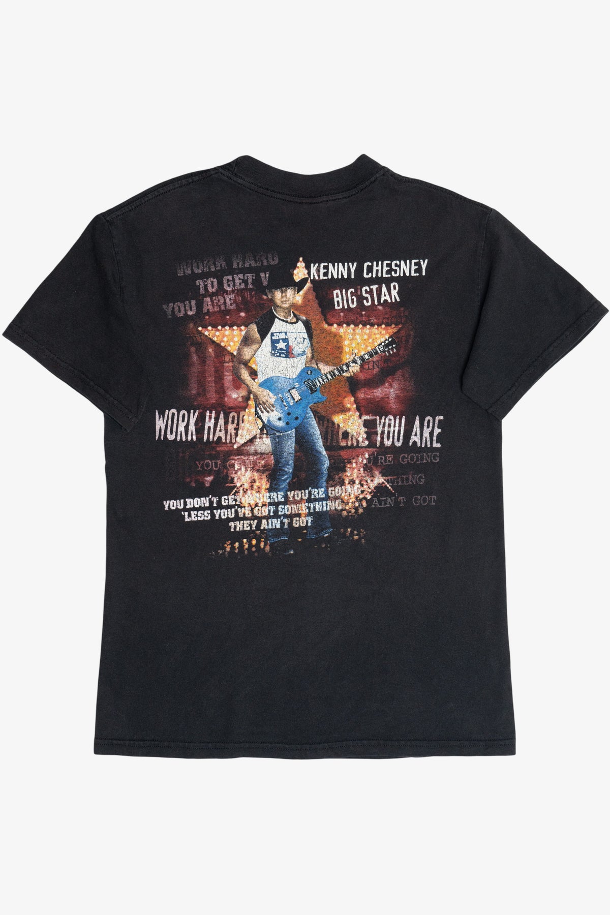 Vintage Kenny Chesney "Big Star" Y2K Band T-Shirt (2000s)