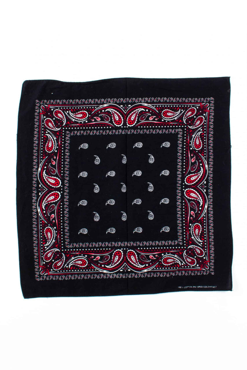 Black & Red Bandana 1