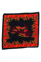 Flaming Motorcycle Vintage Bandana