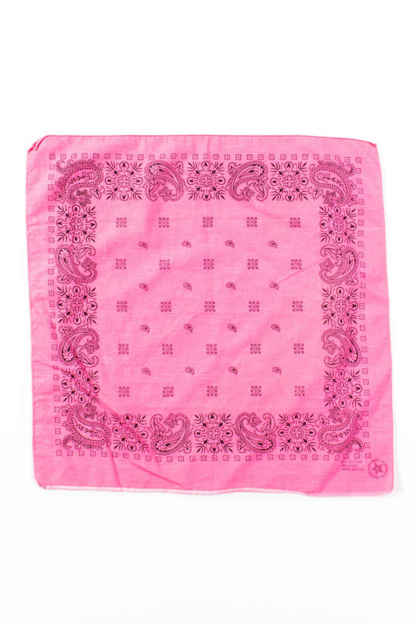 Hot Pink Bandana 1