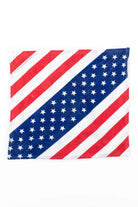 Diagonal Stars & Stripes Bandana