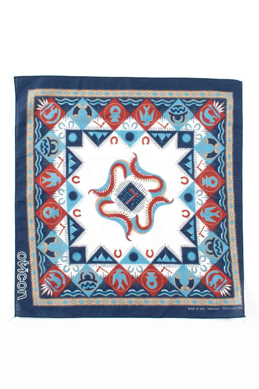 Southwestern Oticon Vintage Bandana