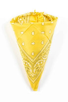 Silky Yellow Bandana