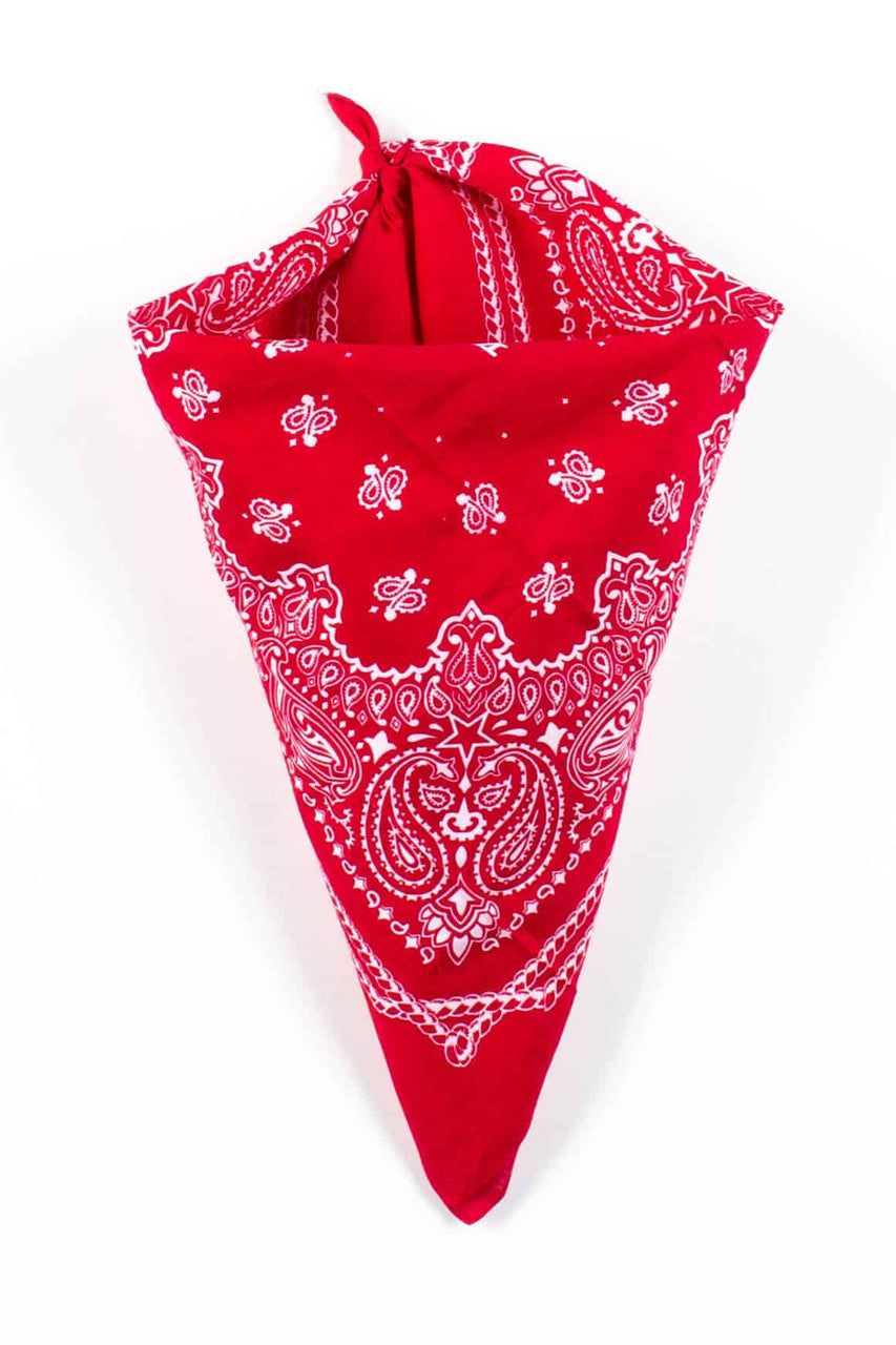 Red JM Bandana