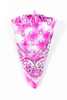 Pink Tie Dye Bandana