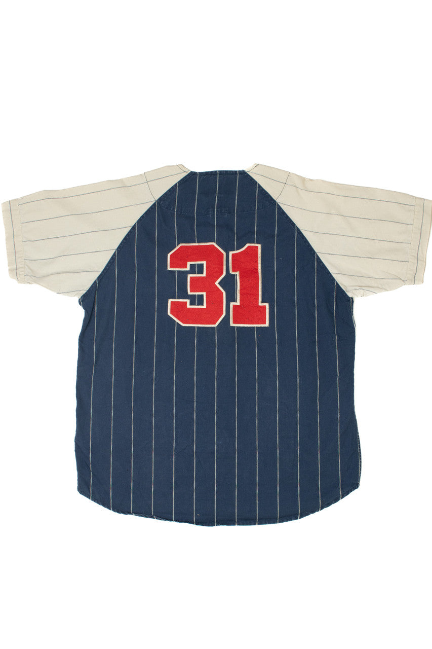 Vintage Atlanta Braves #31 Maddux MLB Baseball Jersey