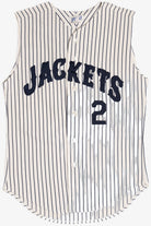 Vintage "Jackets" #2 Sleeveless Baseball Jersey