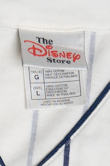 Vintage "Goofy" "Mickey's All Stars" Embroidered Disney Store Baseball Jersey
