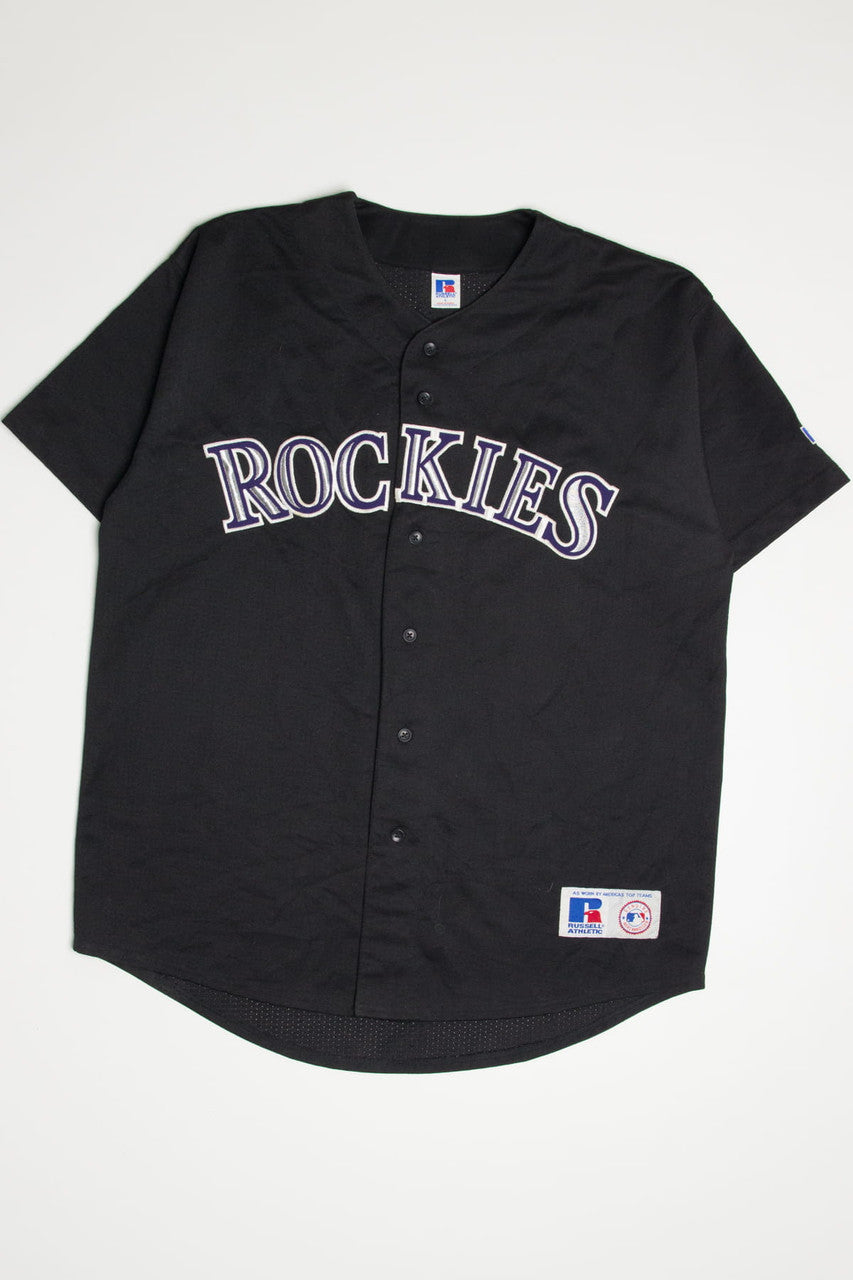 Russell Colorado Rockies Baseball Jersey