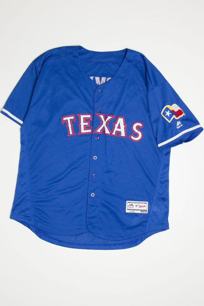 Majestic Texas Rangers Yu Darvish Baseball Jersey