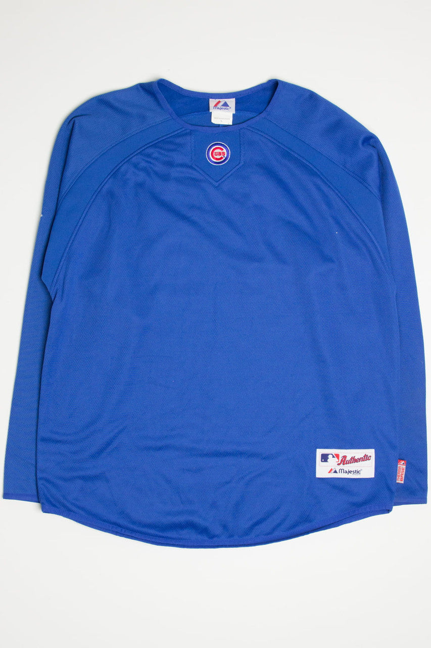 Majestic Chicago Cubs Fleece Baseball Jersey