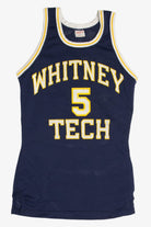 Vintage Whitney Tech Rawlings Basketball Jersey
