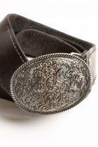Vintage Floral Buckle Belt