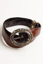 Vintage Black & Brown Reversible Leather Belt