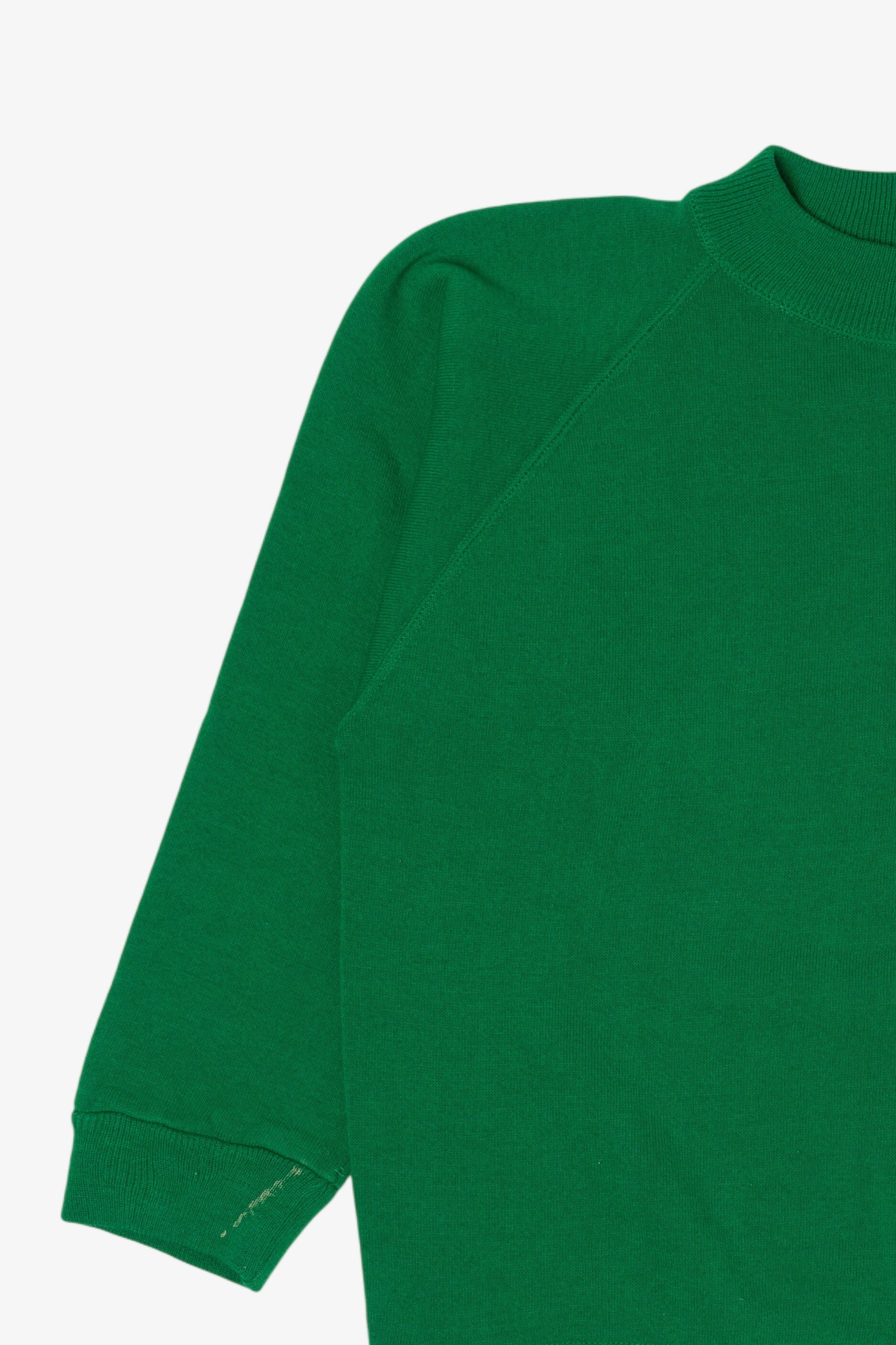 Vintage Green Raglan Sweatshirt (1980s)