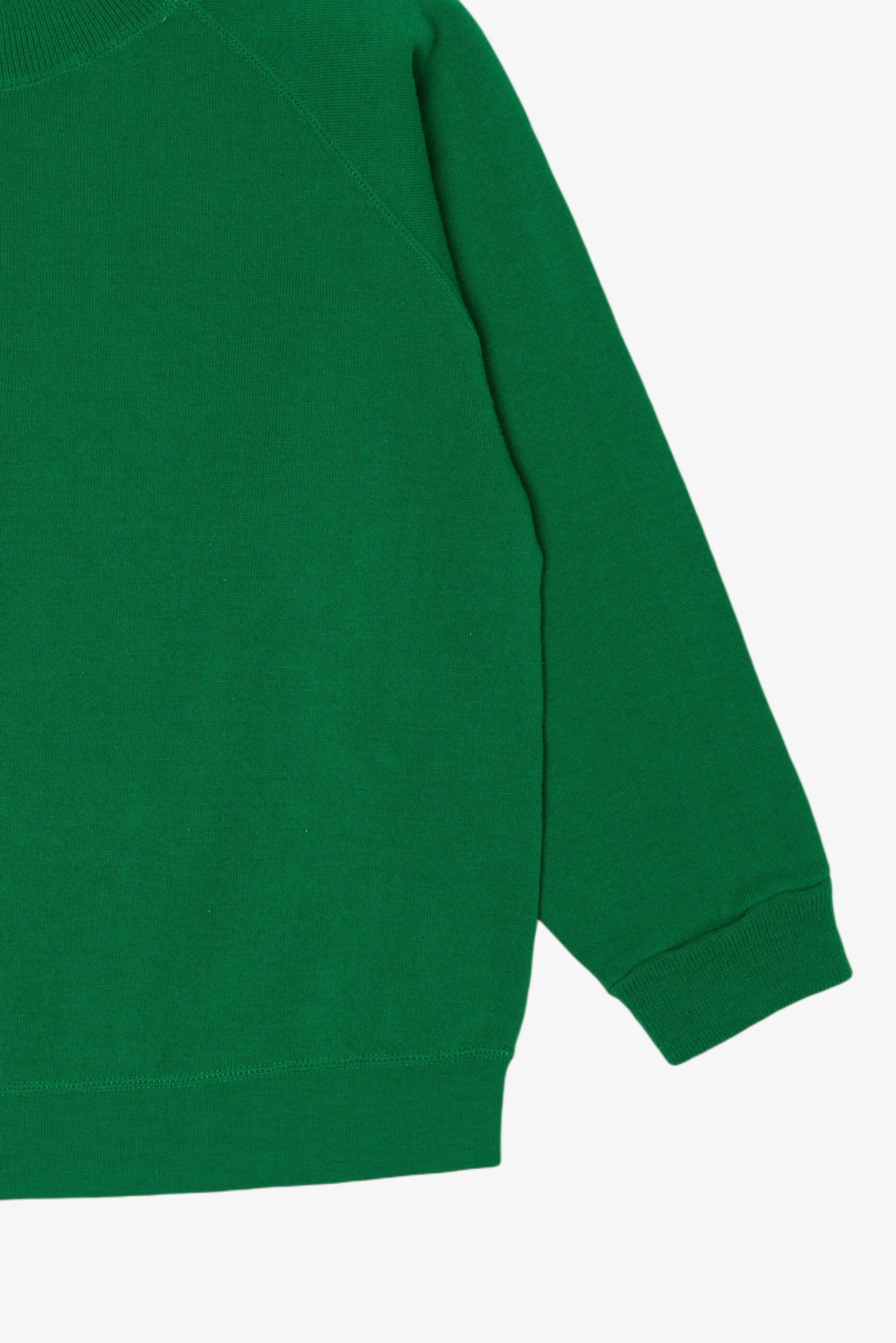 Vintage Green Raglan Sweatshirt (1980s)