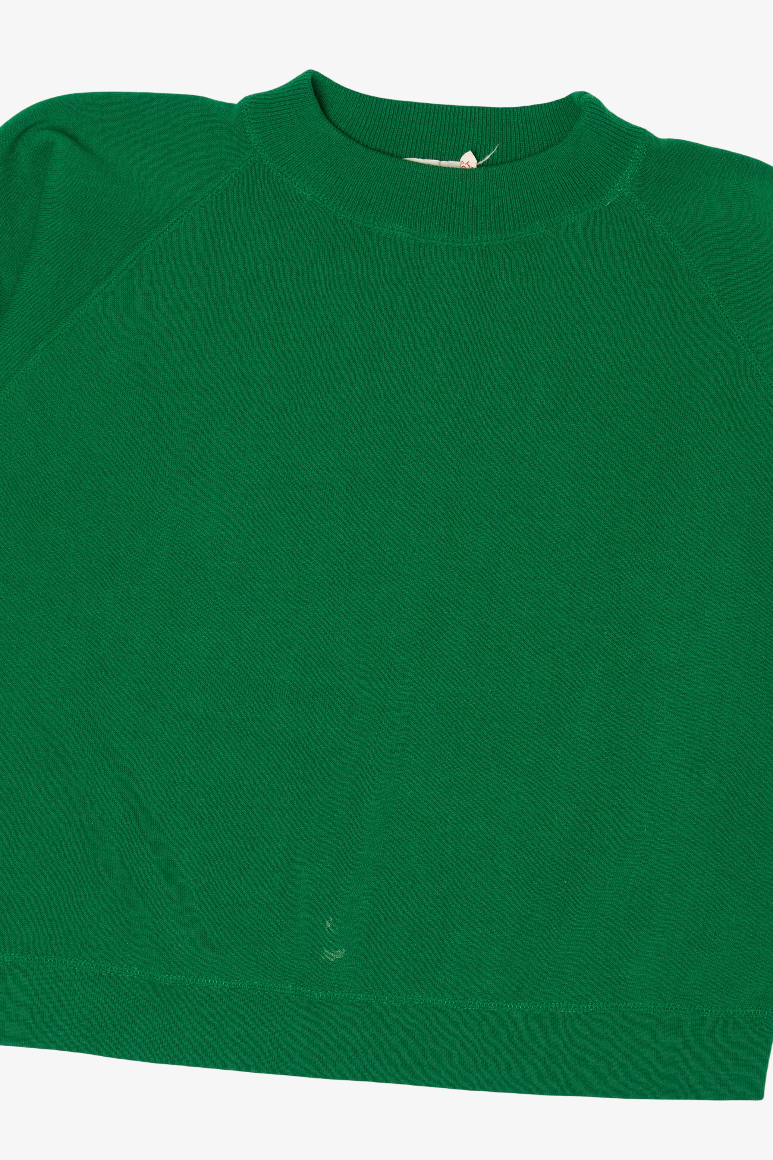 Vintage Green Raglan Sweatshirt (1980s)
