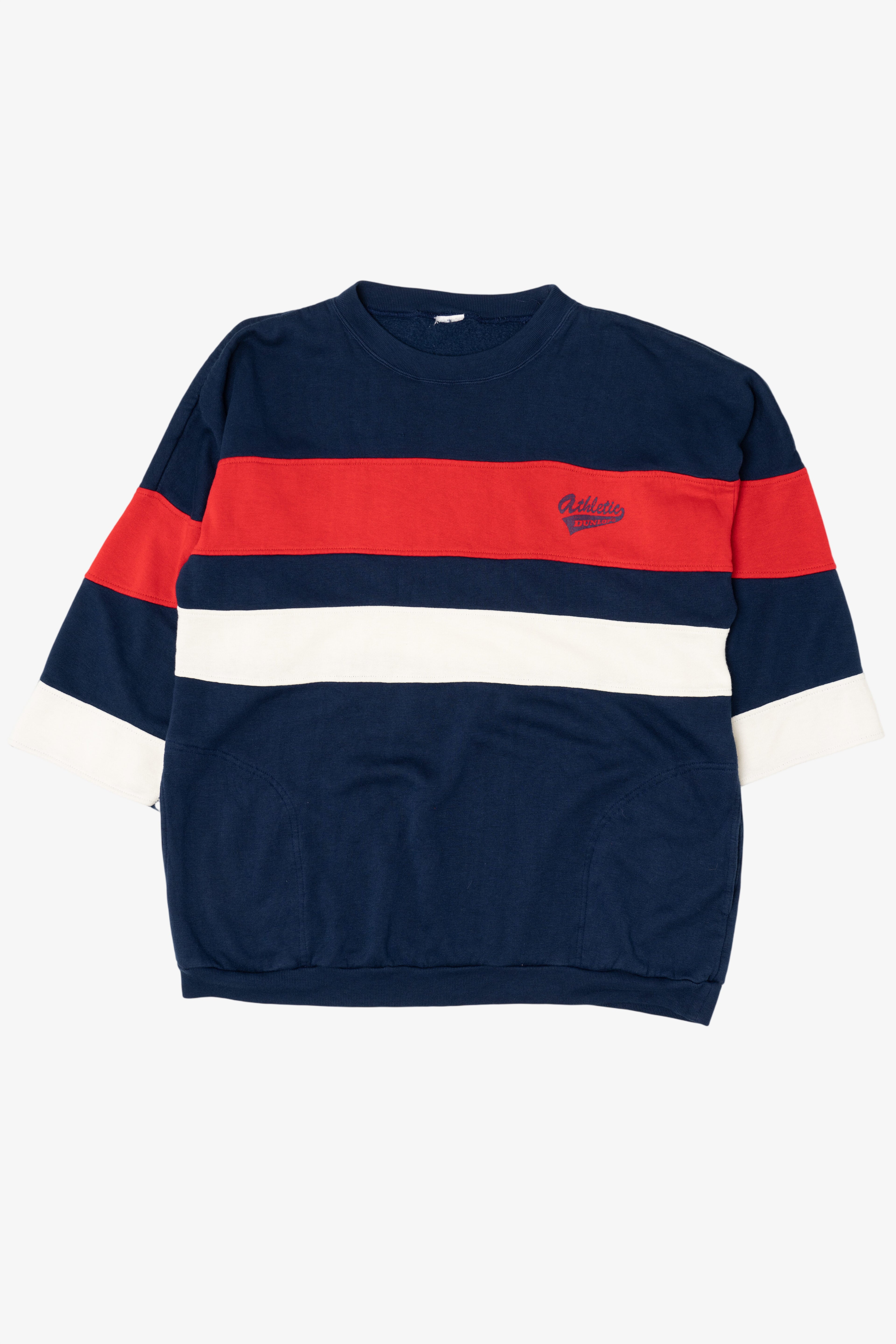 Navy Blue Athletic Dunlop Sweatshirt (2010s)