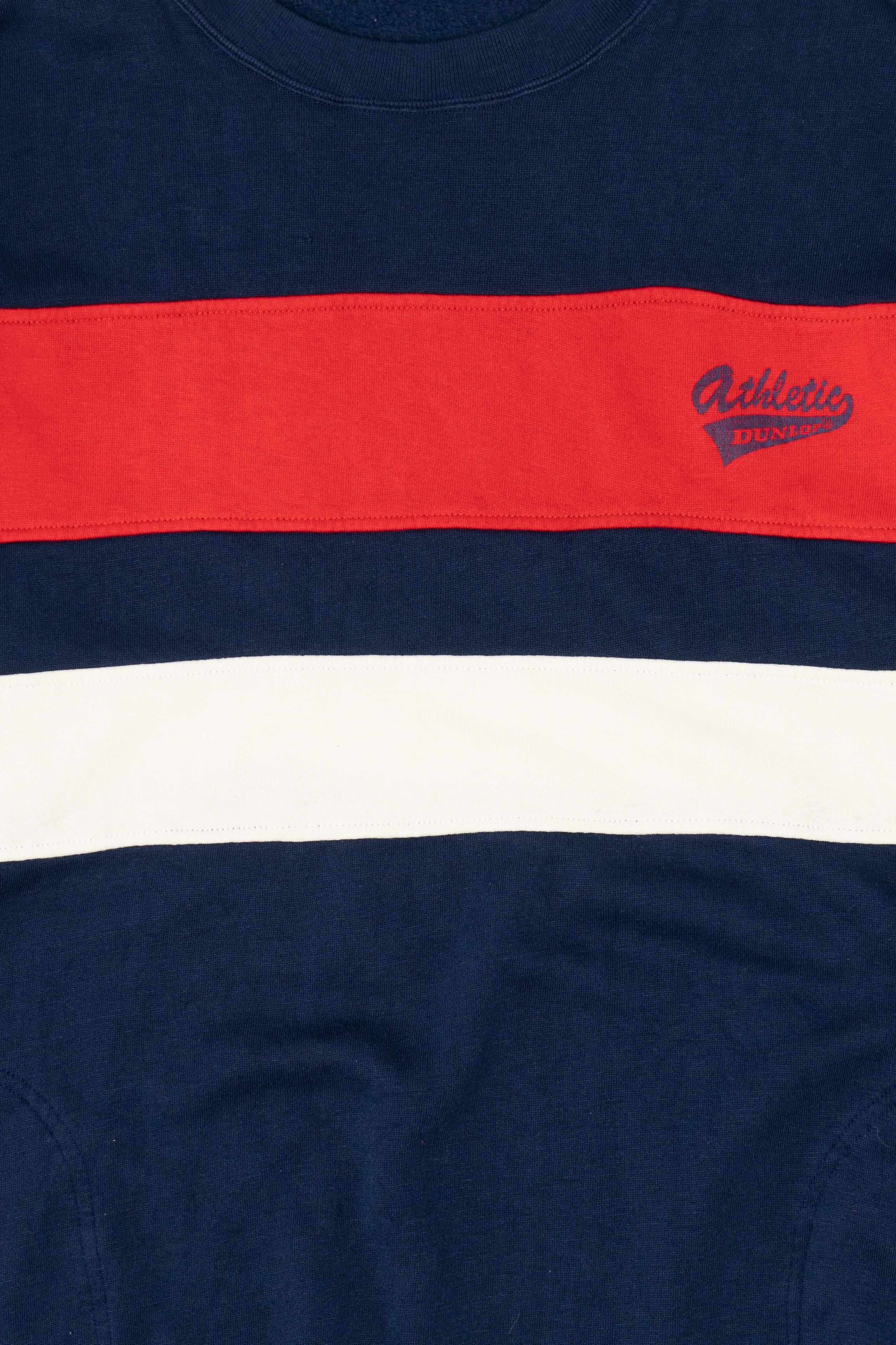 Navy Blue Athletic Dunlop Sweatshirt (2010s)