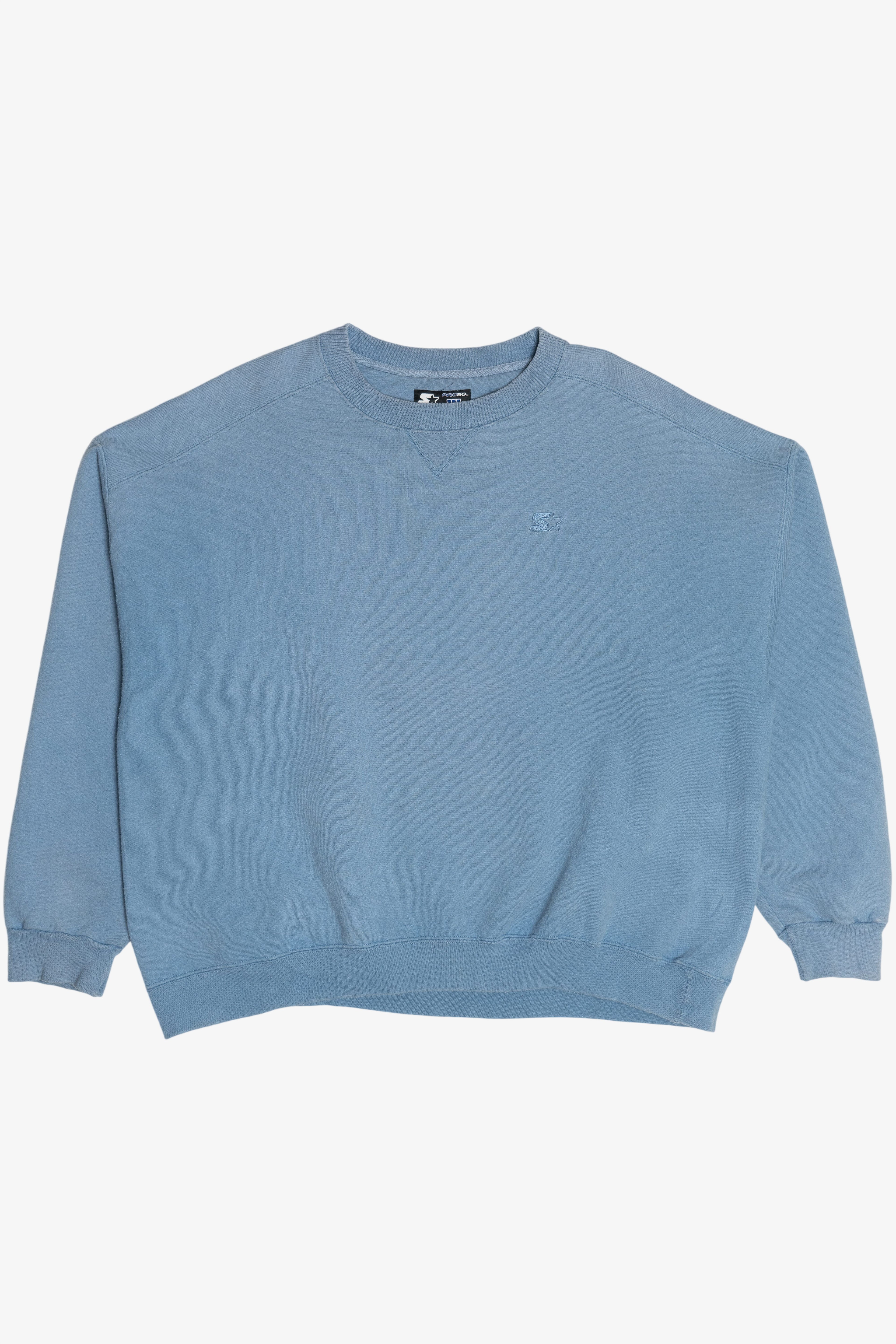 Vintage Blue Starter Embroidered Logo Sweatshirt (2000s)