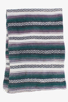 Green & Grey Baja Throw Blanket