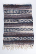 Brown & Tan Baja Blanket 1
