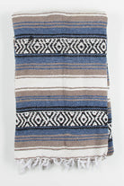 Blue & Brown Vintage Blanket
